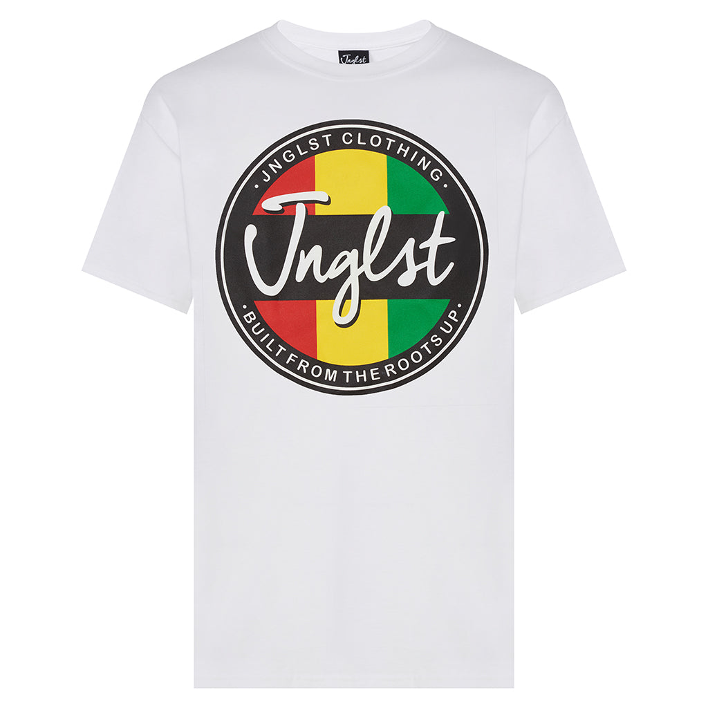 Jnglst roots up White t-Shirt