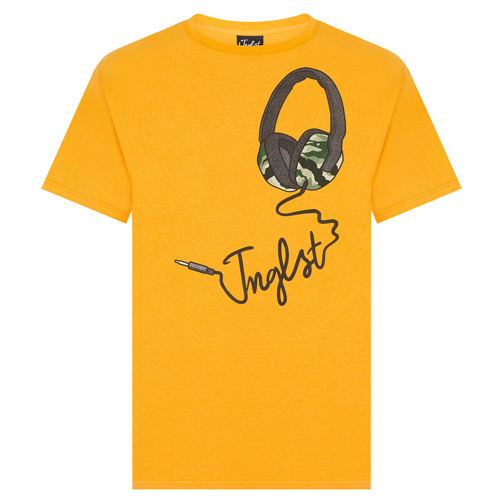 Gold Jnglst Headphones