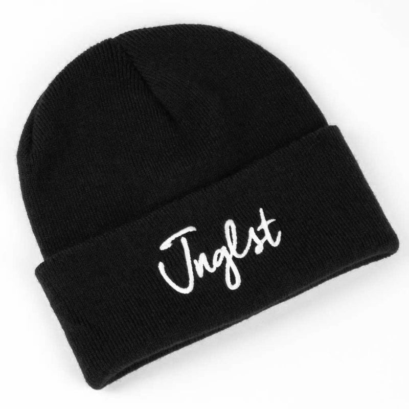 JNGLST Black Beanie for Junglists