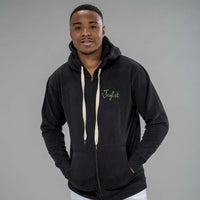 Jnglst Script Black Hoodie