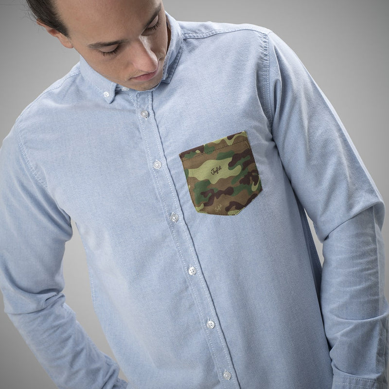 Long Slieeve Camo Pocket Shirt