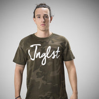 Olive Green Camo Junglist T Shirt