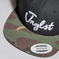 Camo Peak on Junglist Snapback