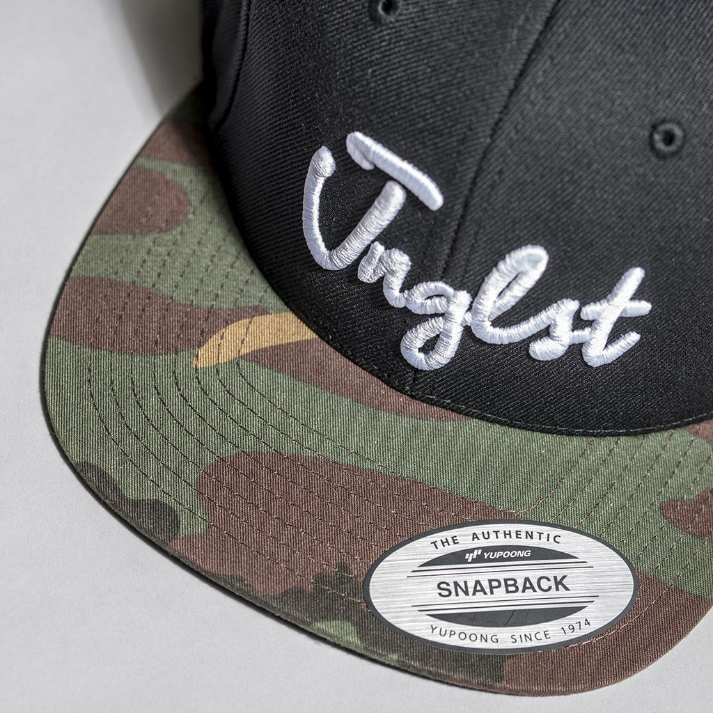 Camo Peak on Junglist Snapback