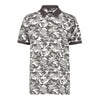 Black and White Camo Polo
