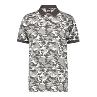Black and White Camo Polo