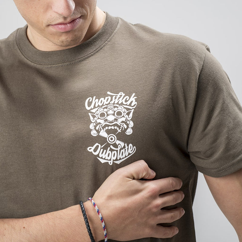 Olive Chopstick Dubplate Aries Tuffist Jackie T Shirt