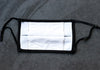 The Inside Of Our Camo Face Mask Showing Adjustable Ear Toggles