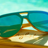 Green Bamboo Sunglasses from Junglist Network