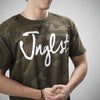 Olive Green Junglist T Shirt for Drum and Bass Ravers