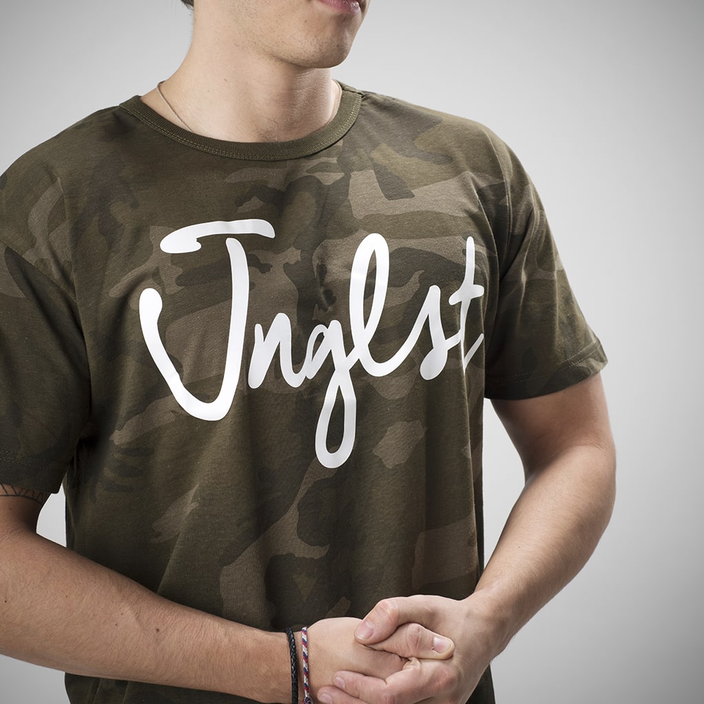 Olive Green Junglist T Shirt for Drum and Bass Ravers