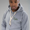 Junglist Camo Hoodie Grey Zip Up