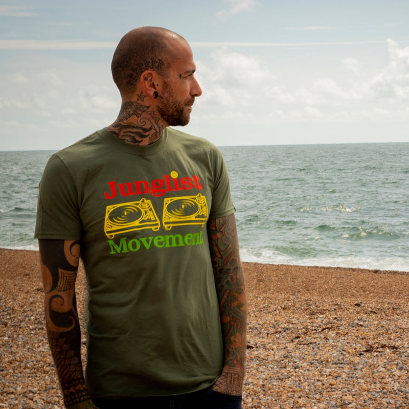 Green Jah Movmenet T Shirt
