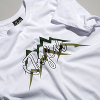 Junglist Mountain Range Screen Printed T Shirt