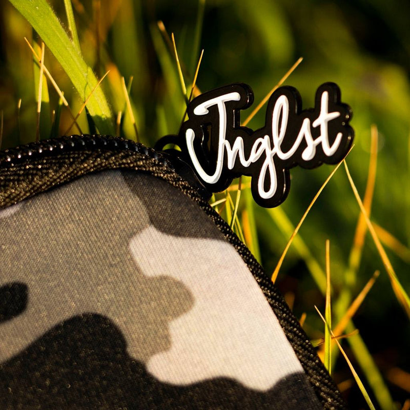Jnglst Metal Zip Logo on Chopstick Dubplate Pouch