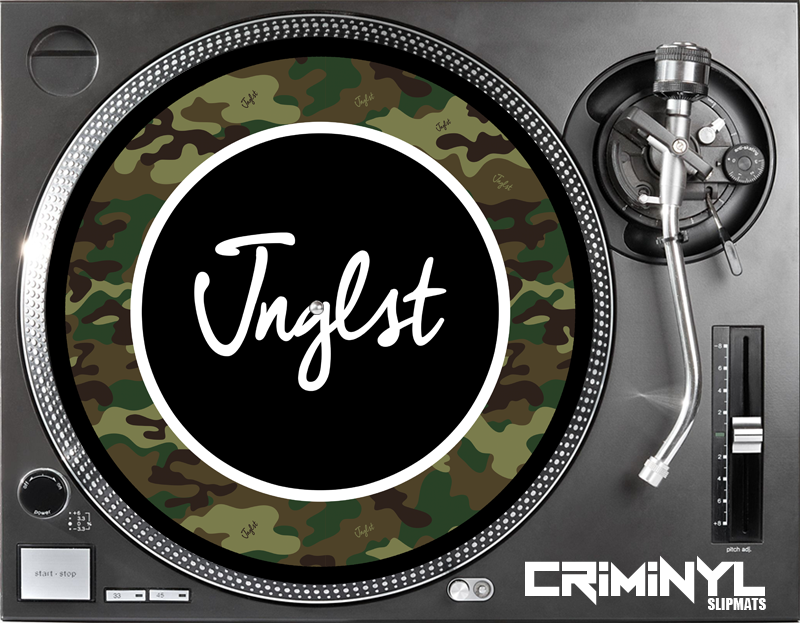 Jnglst Camo Slipmat for DJ's