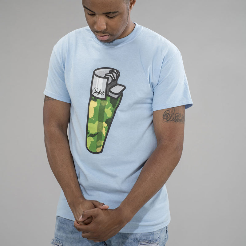 Light Blue Clipper Lighter T-Shirt