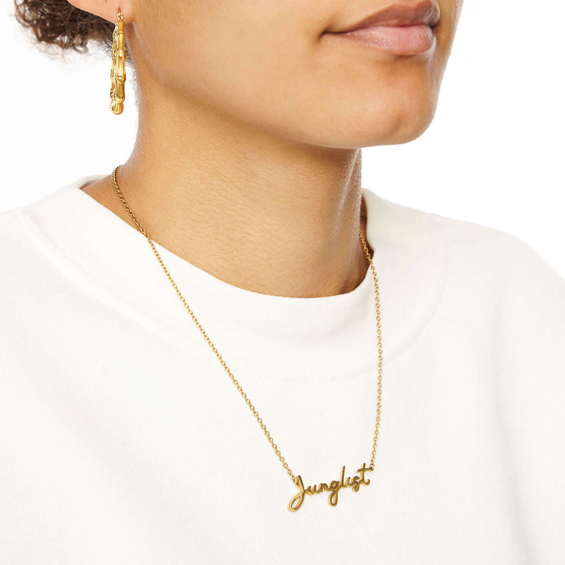 Junglist Gold Chain from Junglist Network