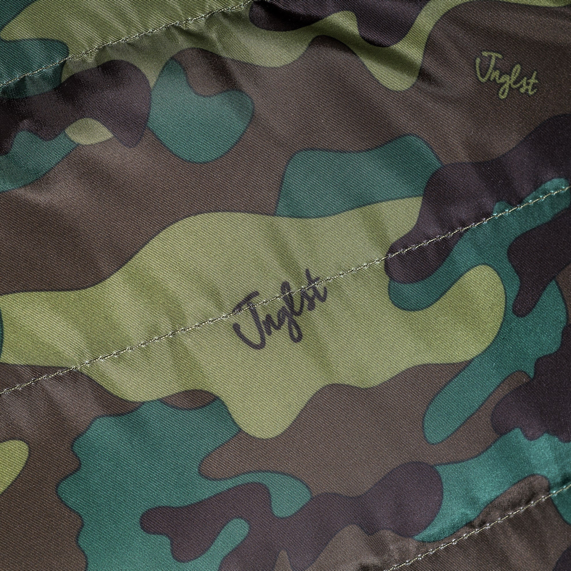 Waterproof Fabric on our Camo Body Warmer