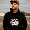 Junglist Old Skool Crown Black Hoody