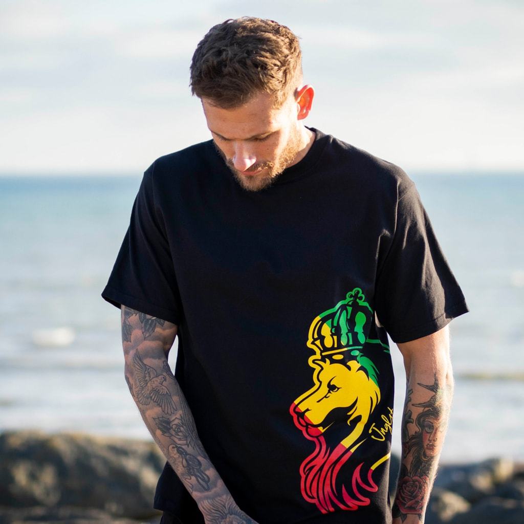 Junglist Lion Raver Streetwear T Shirt by Jnglst Clothing