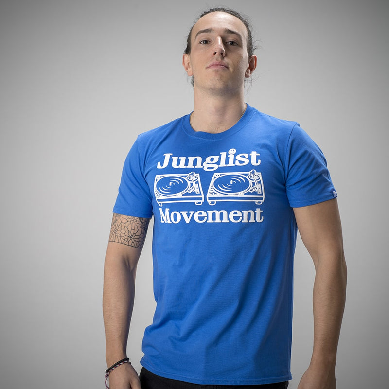 Blue Junglist Movement T Shirt