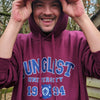 Burgundy Junglist Hoody Worn By Danny Wav