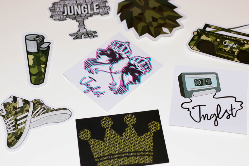 Jnglst Sticker Pack for 1p