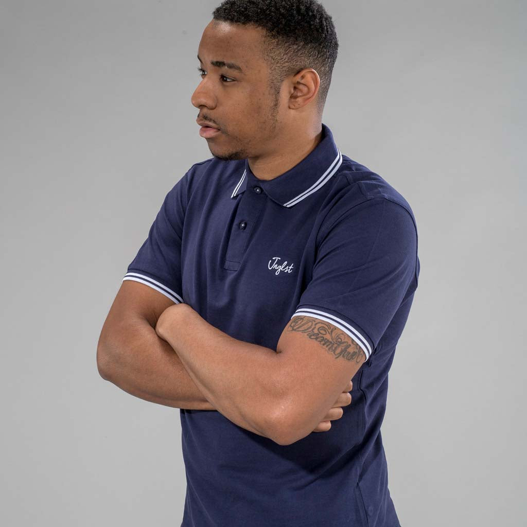 Junglist Polo Shirt in Navy