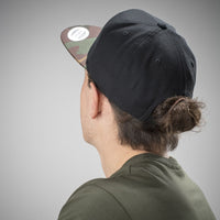 Junglist Camo and Black Snapback Cap