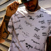 White Signature Yardrock Junglist T Shirt