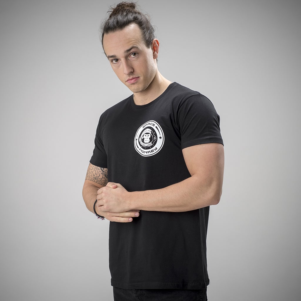 Black Space Monkey T-Shirt