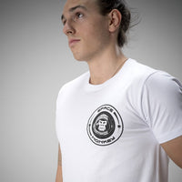 Front Print of White Space Monkey T-Shirt