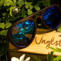 Blue Dark Junglist Sunglasses