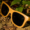 Grey Jnglst Original Bamboo Sunglasses