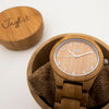 Bamboo Jnglst Watch with case