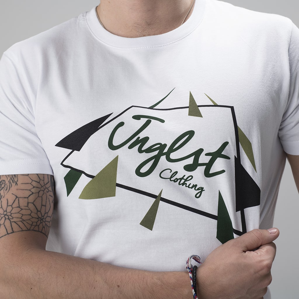 White Meteor T-Shirt from Jnglst Clothing
