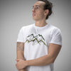 White Mountain Range T Shirt for Jungle Ravers