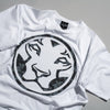Yardrock White Junglist Collab Lion Half Fat T Shirt
